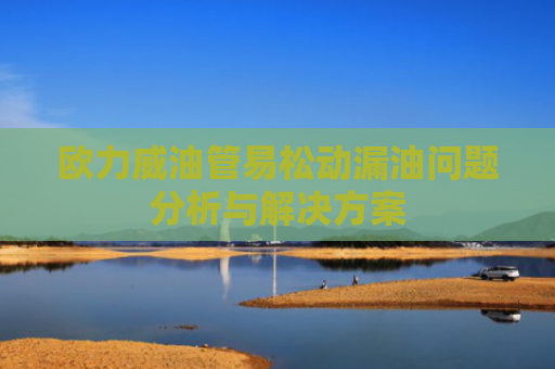 欧力威油管易松动漏油问题分析与解决方案