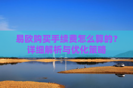 易欧购买手续费怎么算的？详细解析与优化策略