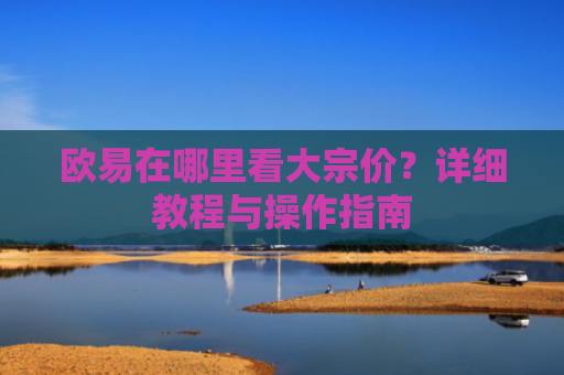 欧易在哪里看大宗价？详细教程与操作指南