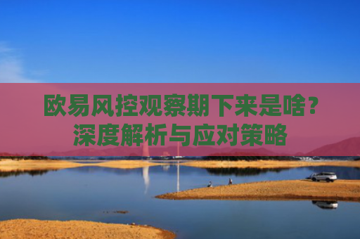 欧易风控观察期下来是啥？深度解析与应对策略